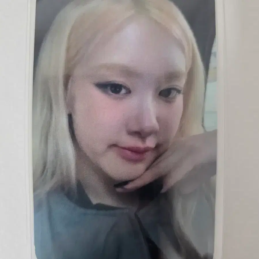 블랙핑크 블핑 포토카드 포카 위드뮤 특전 APT ROSIE 로제 1