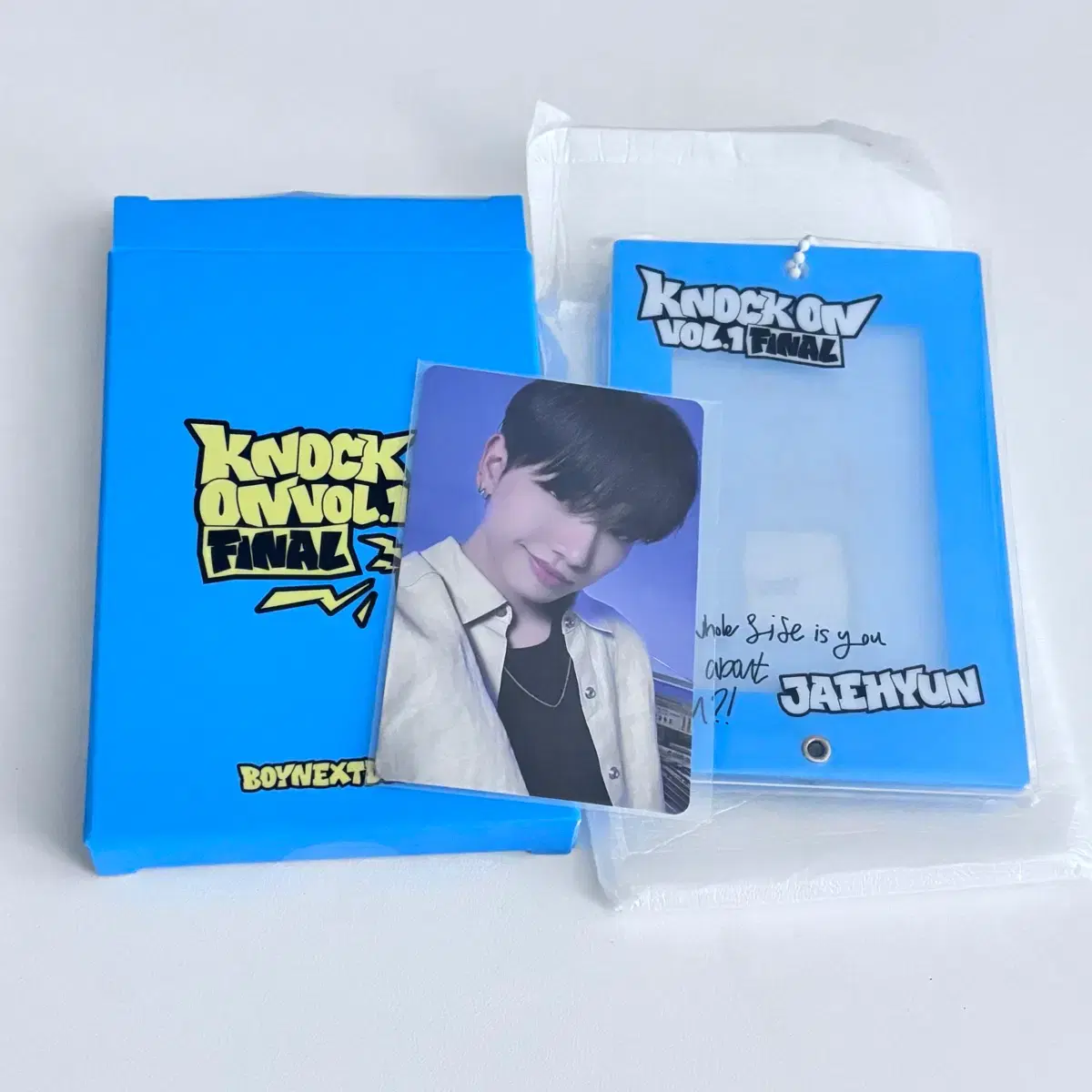 보이넥스트도어 보넥도 명재현 Knock on 포토프레임 포카 1