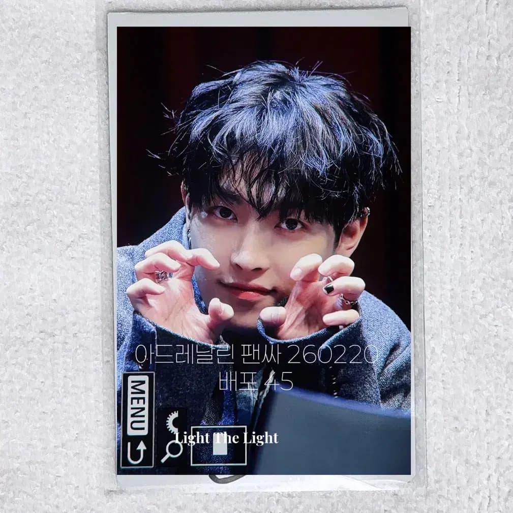 에이티즈 홍중 싸폴 사인 폴라로이드 싸인 폴라 포카 팬싸 당첨 1