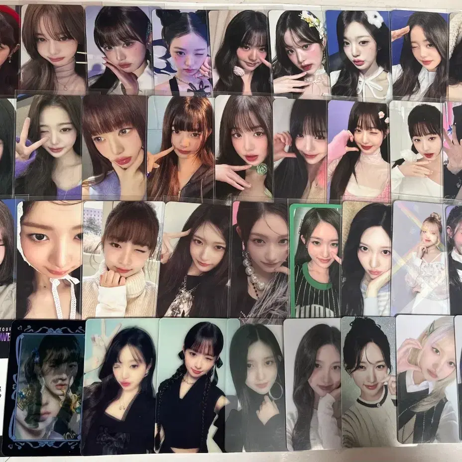 아이브포카판매합니다! 에버랜드분철리바이브싸인포카교환랜포이서장원영레이유진 1