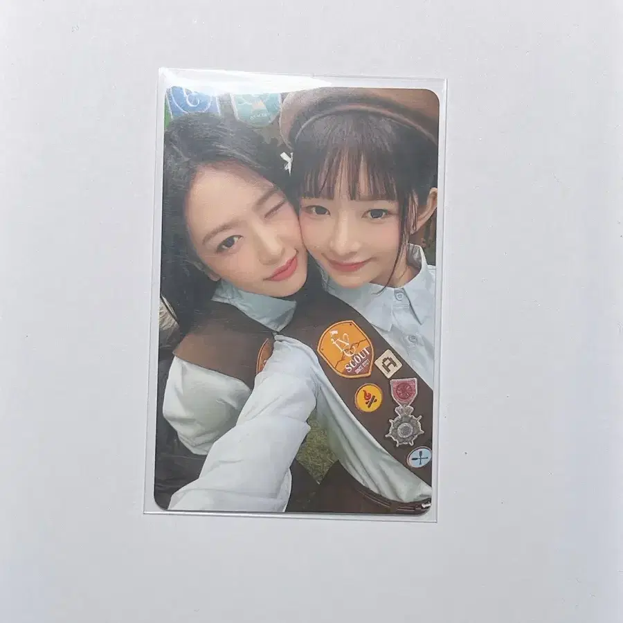 아이브 안유진 유진 레이 스카우트 엠디 유닛 포카 장원영리즈이서가을사웨