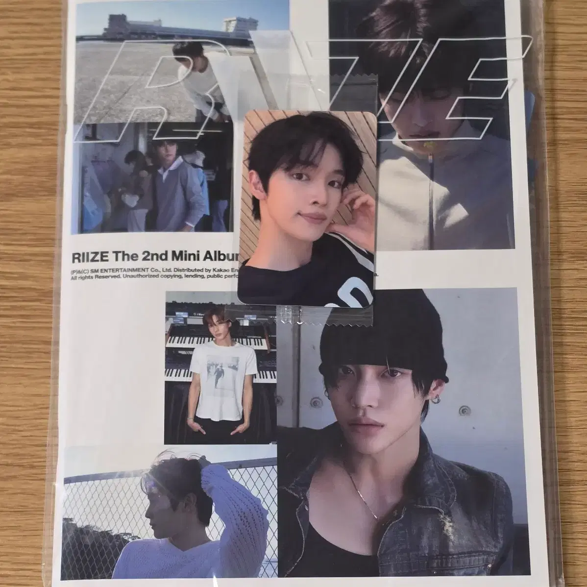 라이즈 II dyd 포토북B버전 미개봉앨범+케타포 팬싸착장포카 성찬set 1
