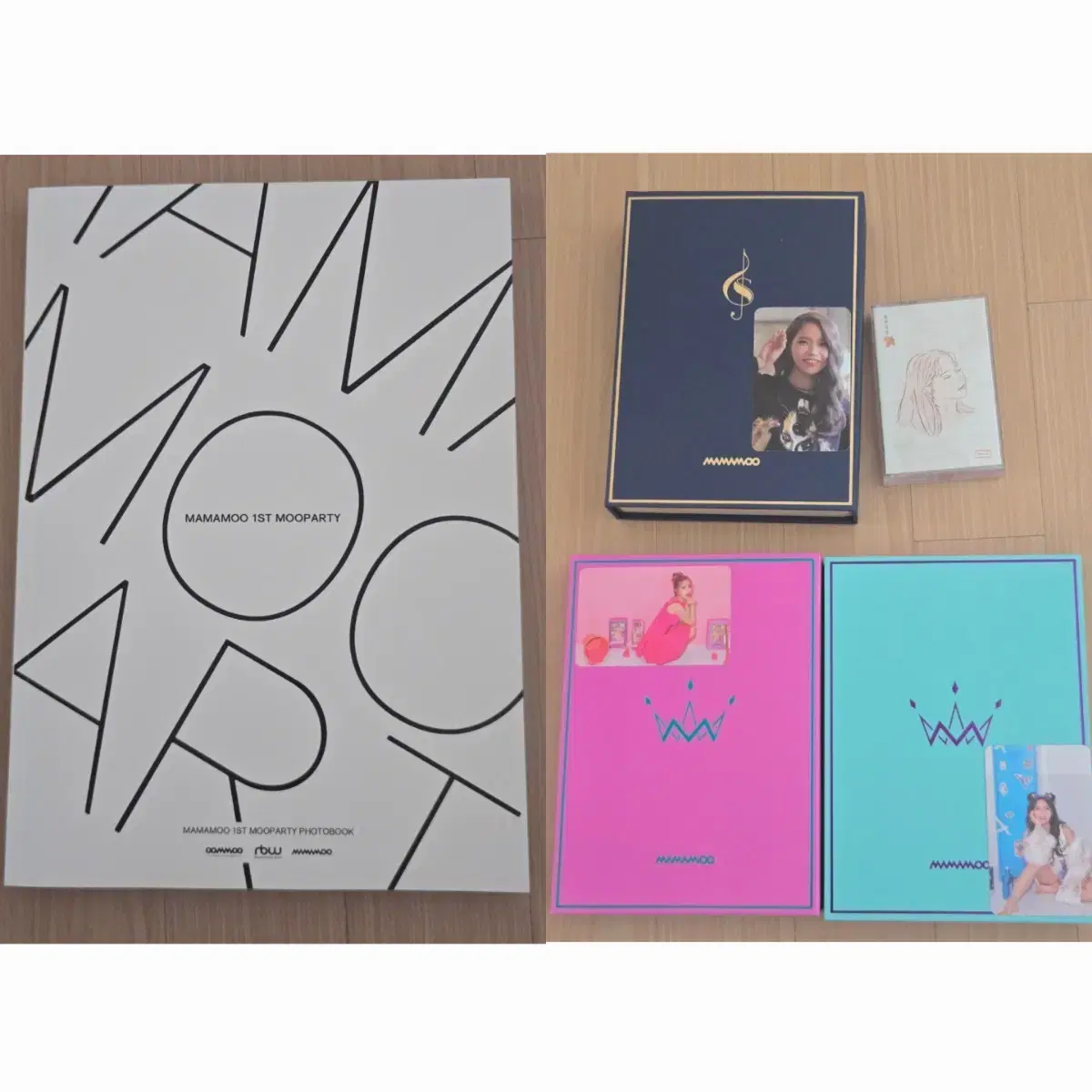 마마무 앨범 솔라감성 등 판매 포카포함 포토북 무파티 테이프 cd 화사 1