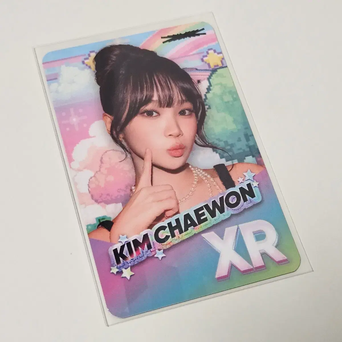 르세라핌 리듬하이브 김채원 포카 1