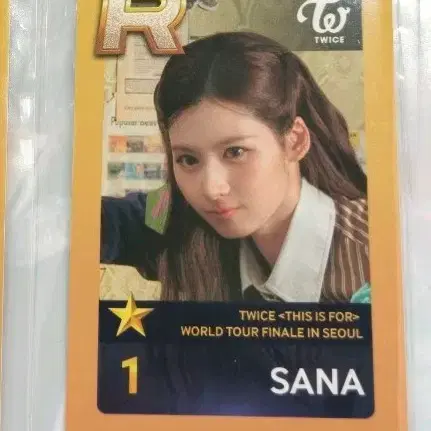 슈스제 사나 sana 미션포카 트와이스