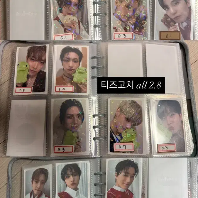 에이티즈 포카 대량으로 양도합니다. 홍중성화윤호여상산민기우영종호 10