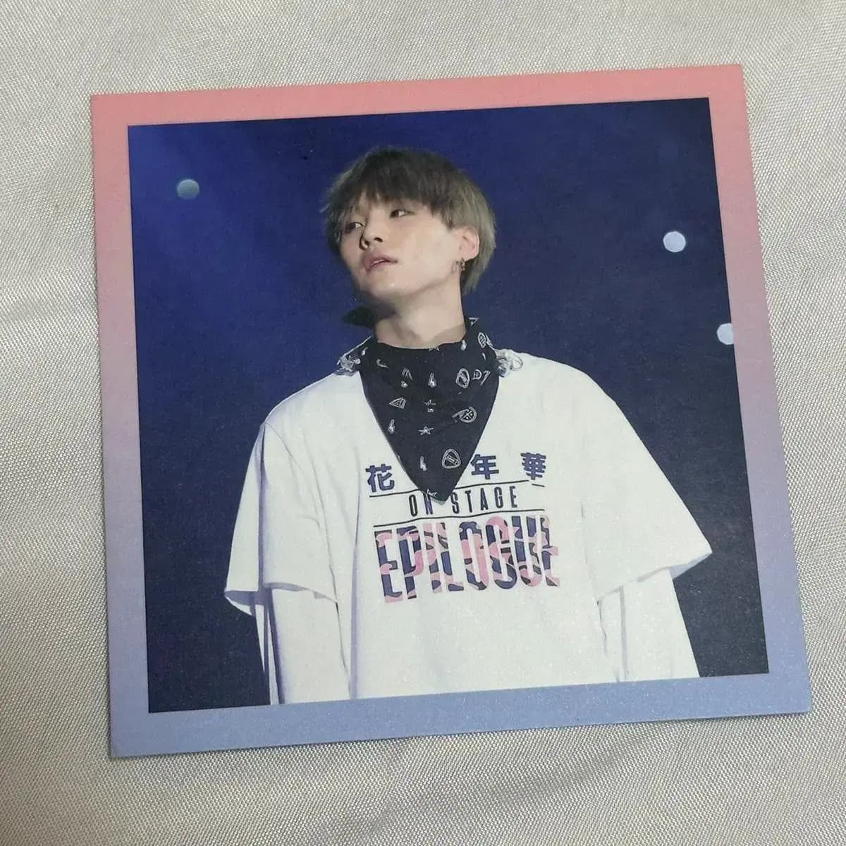 BTS 화에필 dvd 포카 슈가 윤기 포카 양도 판매 pc suga 1