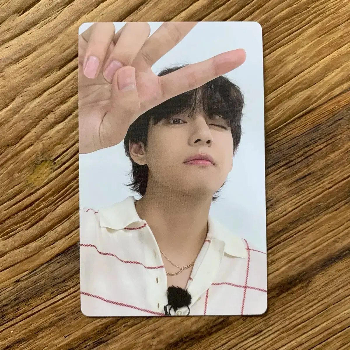 RUN BTS POLY 미공개 포토카드 방탄소년단 태형 V 1