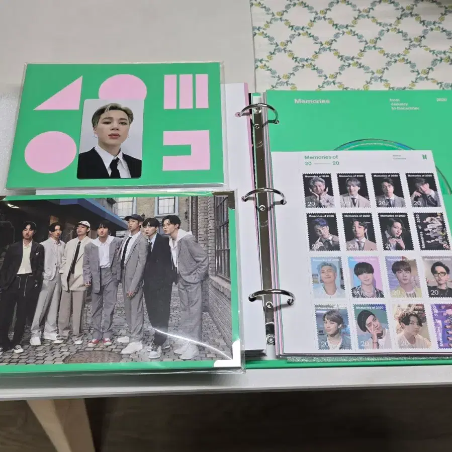 방탄 BTS 2020 메모리즈 DVD 풀셋(포카 지민) 3