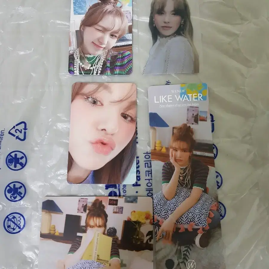레드벨벳웬디LikeWater솔로앨범포카엽서접지포스터급처양도판매 3