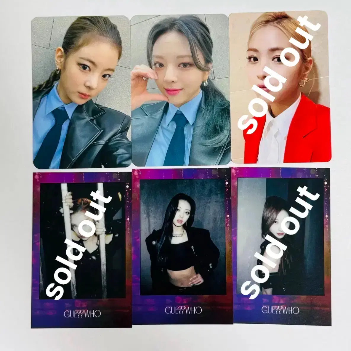 ITZY 팬사인회 마피아 포토카드 포카 리아 유나 있지 팬싸 특전 미공포 1