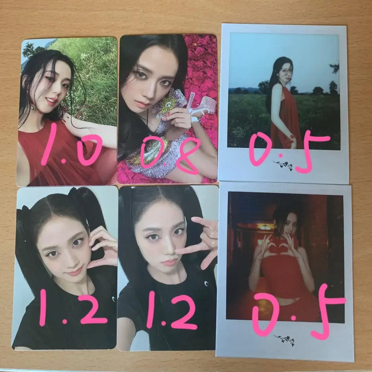 블랙핑크 지수 솔로 포카 1