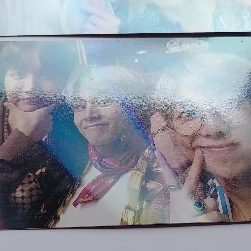 방탄 매직샵 티켓홀더 홀로그램 포카 태형 호석 남준 유닛 2