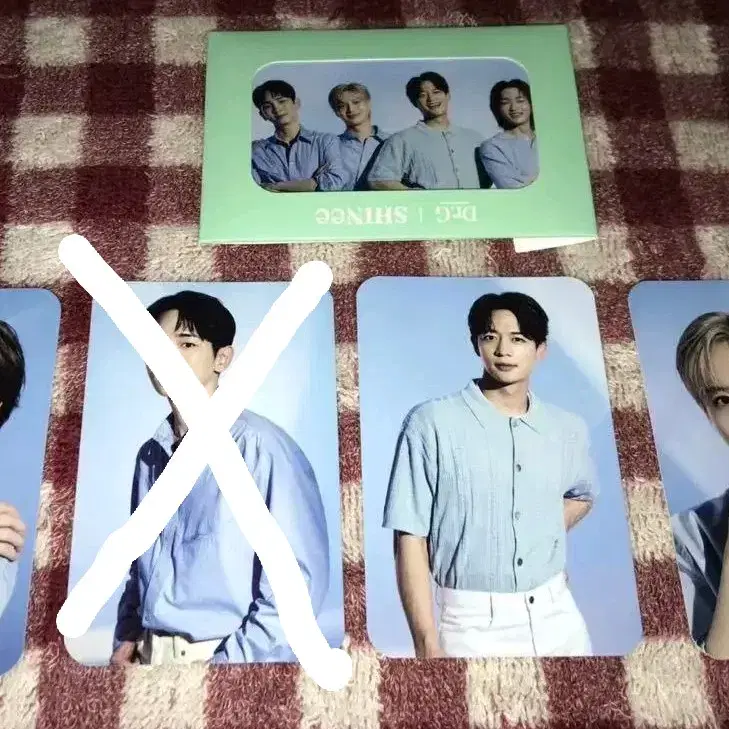 샤이니 일본 닥터지 온유 민호 키 태민 단체 포카 분철 1