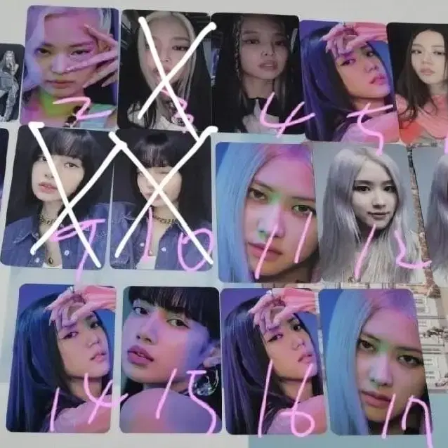 블랙핑크 HOW YOU LIKE THAT 공식 특전 포토카드 포카 1