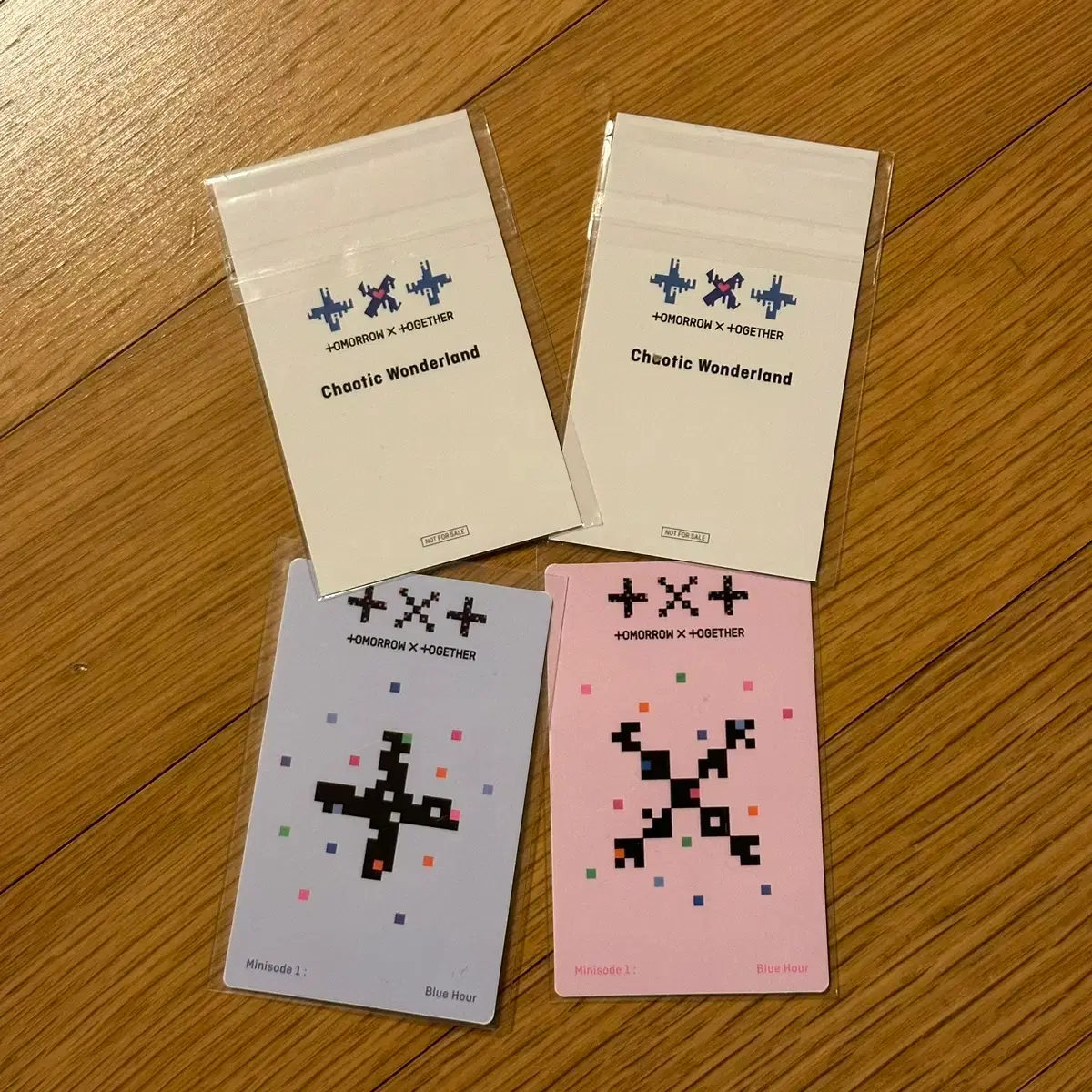 휴닝카이 휴닝 포카 투바투 HMV 럭드 카오틱 미공포 프리즈 블루아워 2