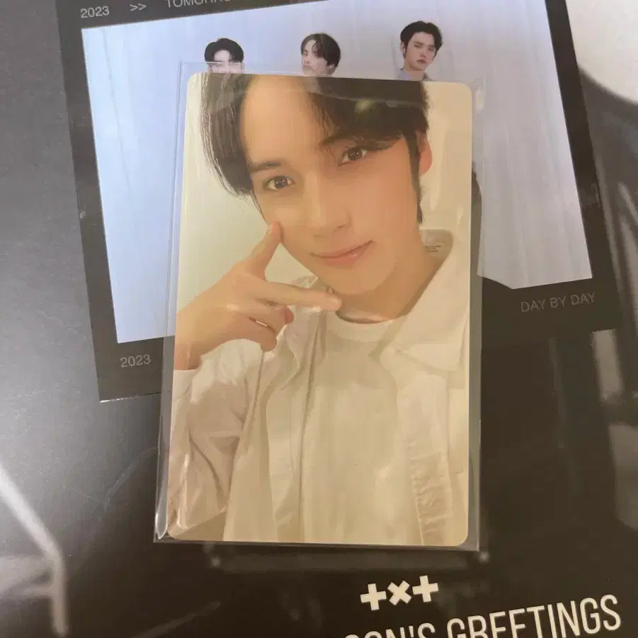투바투 2023 시그 휴닝카이 포카 1