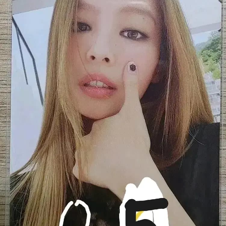 제니 본핑크 핑크버전 앨포 팔아요