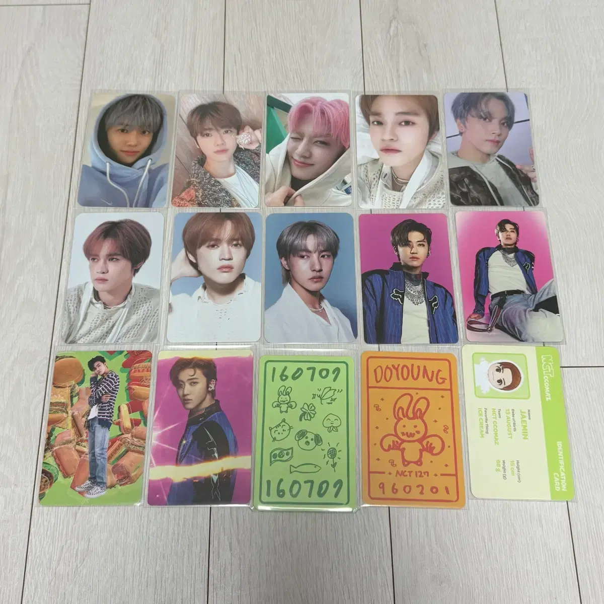 엔시티드림 재민 런쥔 마크 제노 지성 천러 해찬 도영 포카 양도 1