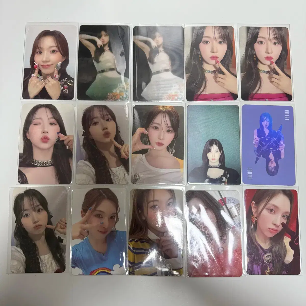 nmixx 엔믹스 해원 설윤 릴리 배이 규진 지니 포카 양도 2