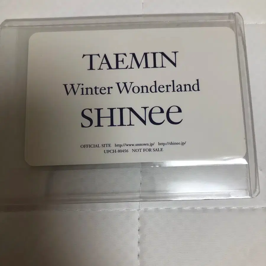 샤이니 태민포카 일본앨범포카 윈터원더랜드포카 2