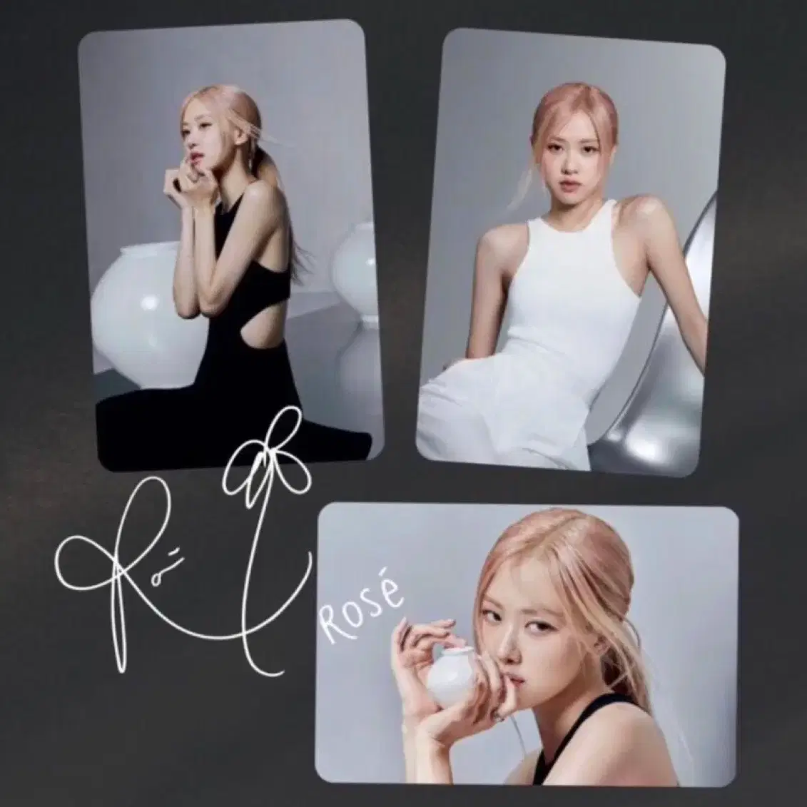 블랙핑크 로제 X 설화수 포카 포토카드 6장 (100개 한정) 1