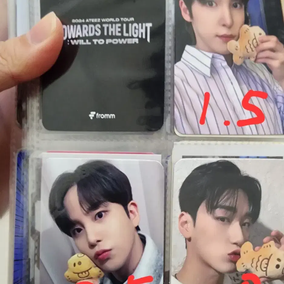 에이티즈 포카 ATEEZ PC SELL POCA 애니티즈 포카 6