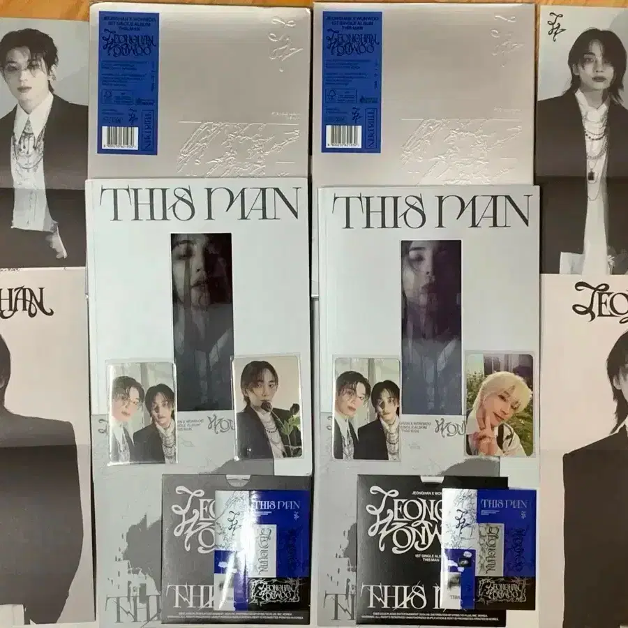 포카풀셋) 정한 원우 유닛 원정대 THIS MAN 디스맨 개봉앨범+특전 1