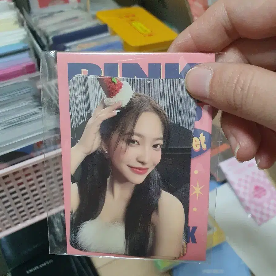 레드벨벳 핑크그리스마스 포카 예리 1