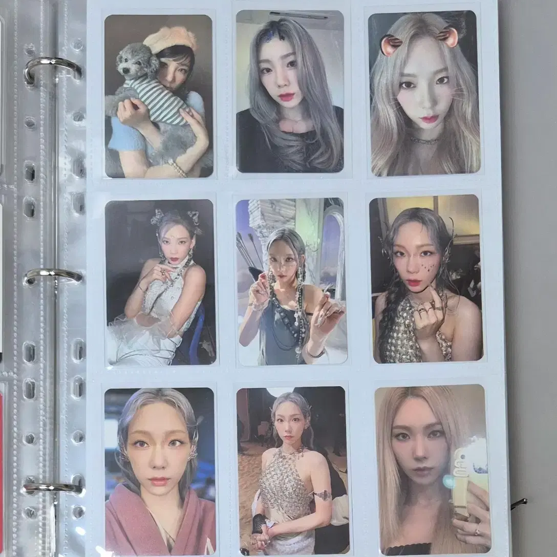 소녀시대 태연 포카 70장 공구 TFU 포토카드 투명포카 마보 불티 특전 8