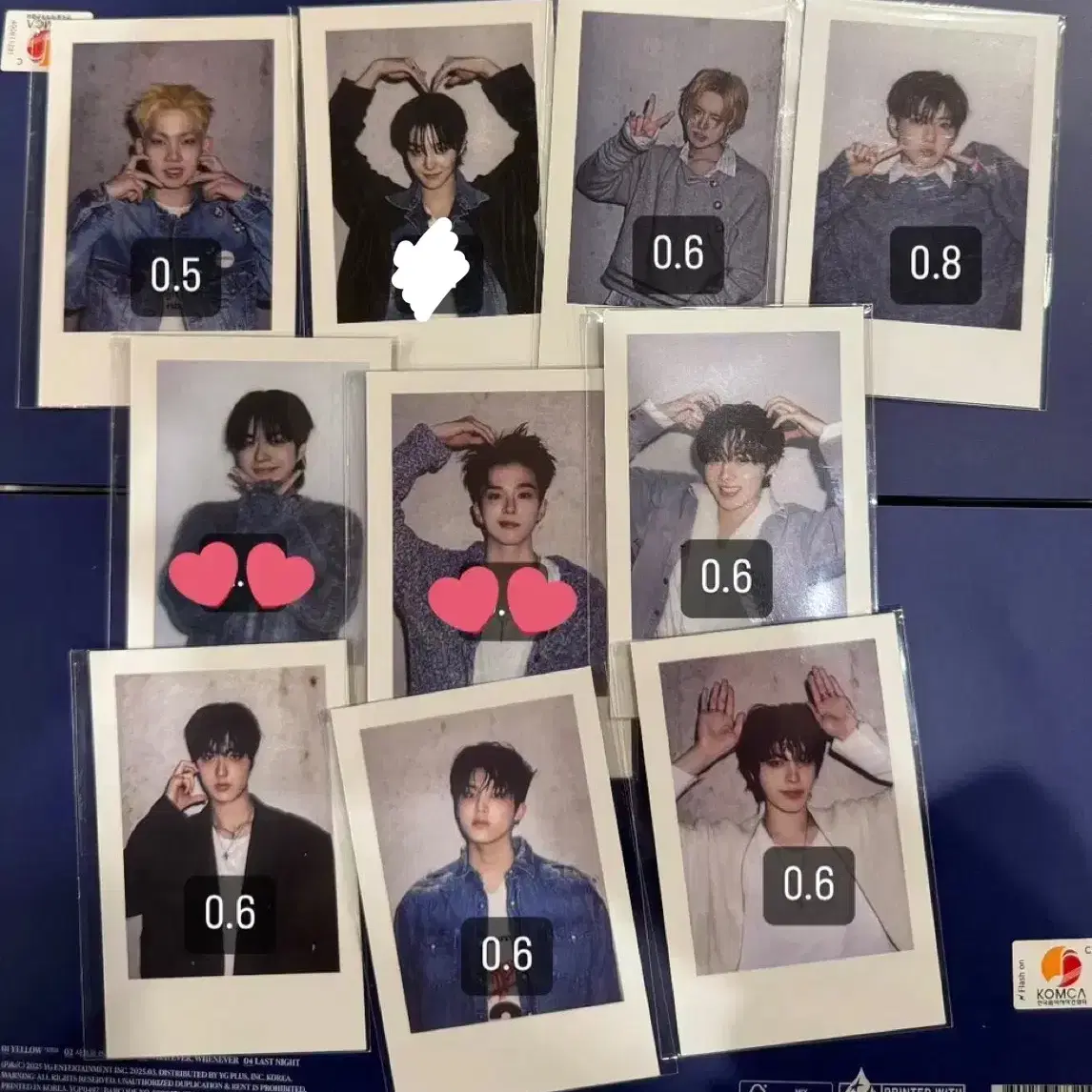 트레저 플레저 더세임 포카 폴라 현석 정우 정환 재혁 도영 준규 지훈 2