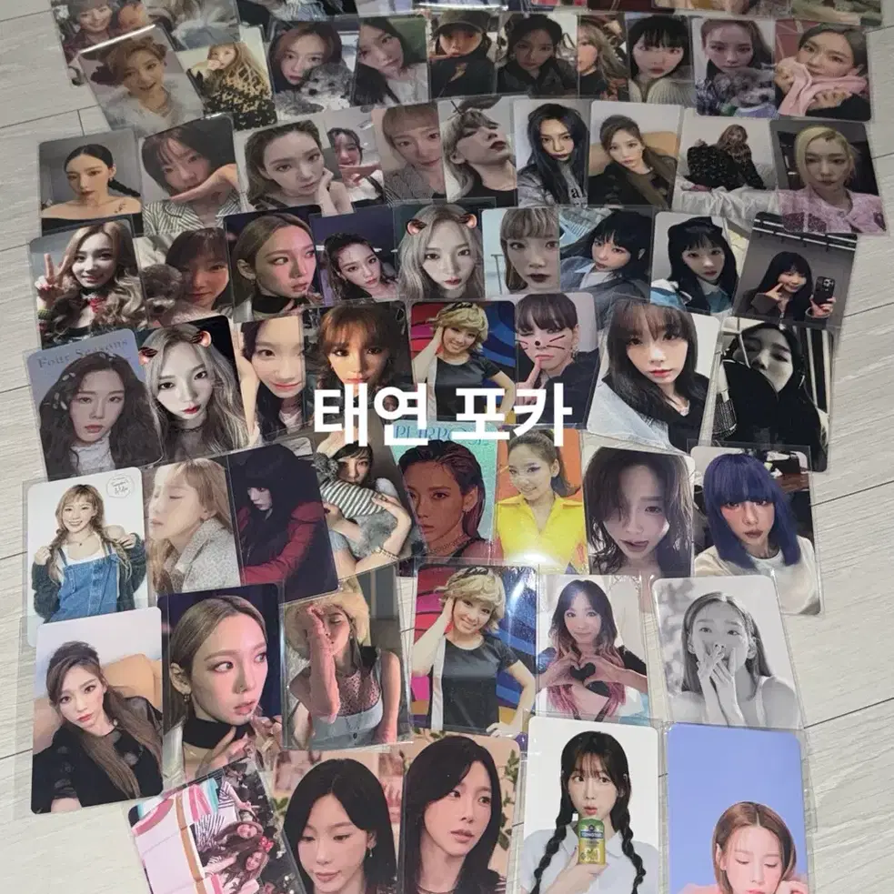 태연 공식 포카 미공포 양도 1