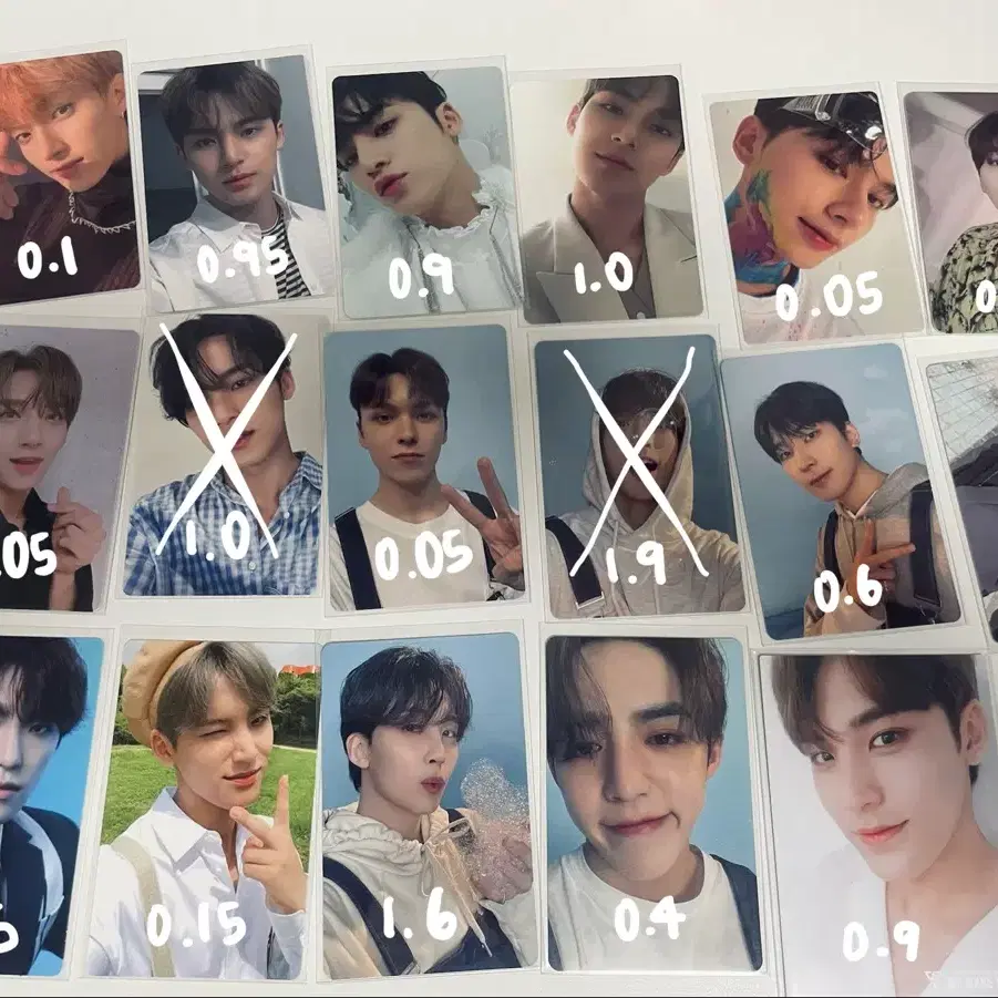 세븐틴 svt 포카 승철 정한 준 호시 원우 민규 도겸 버논 디노