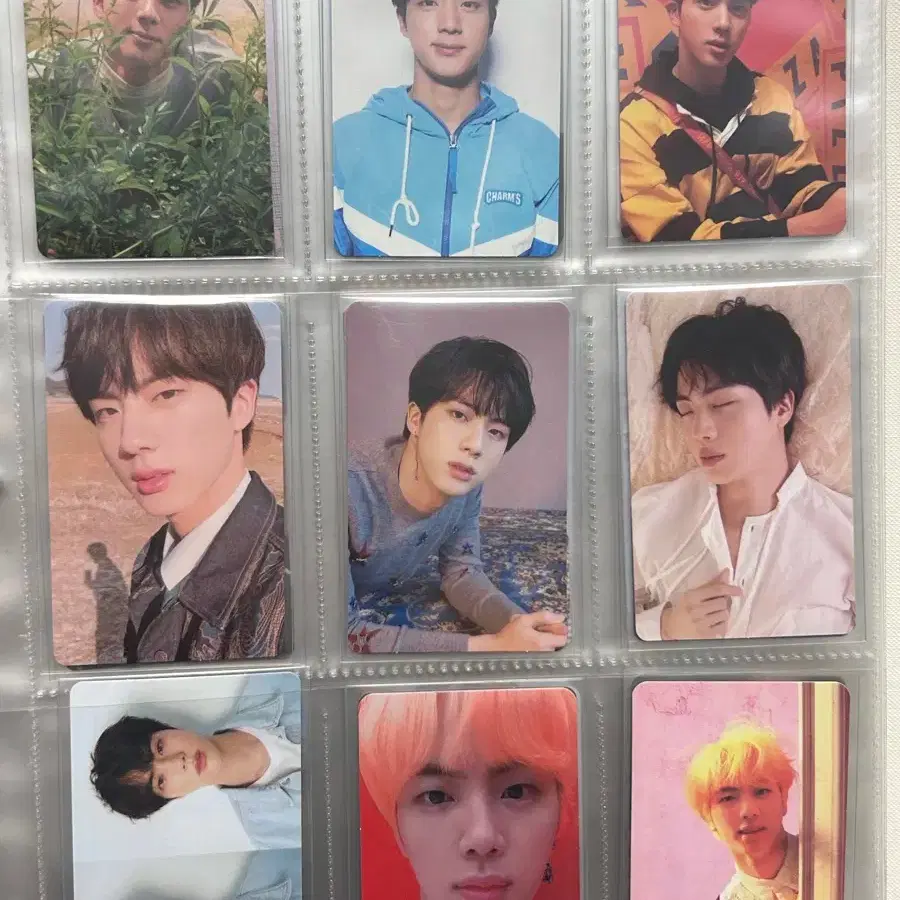 방탄 BTS jin 석진 공식 포카 , 굿즈 모음 3
