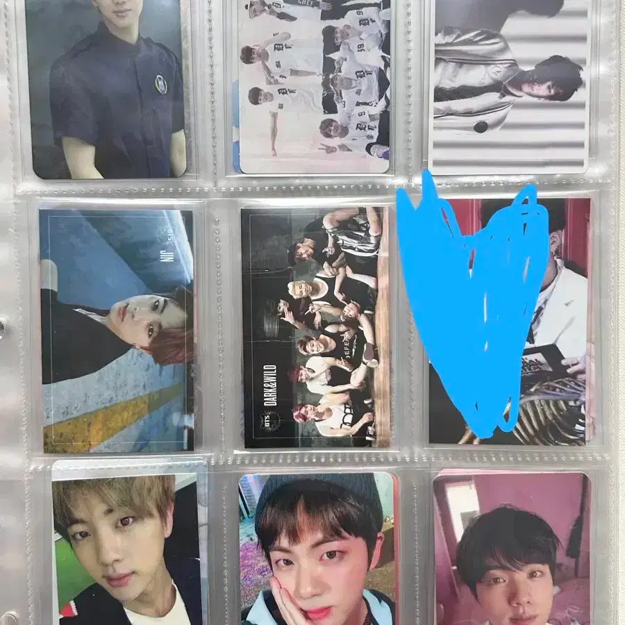 방탄 BTS jin 석진 공식 포카 , 굿즈 모음 5