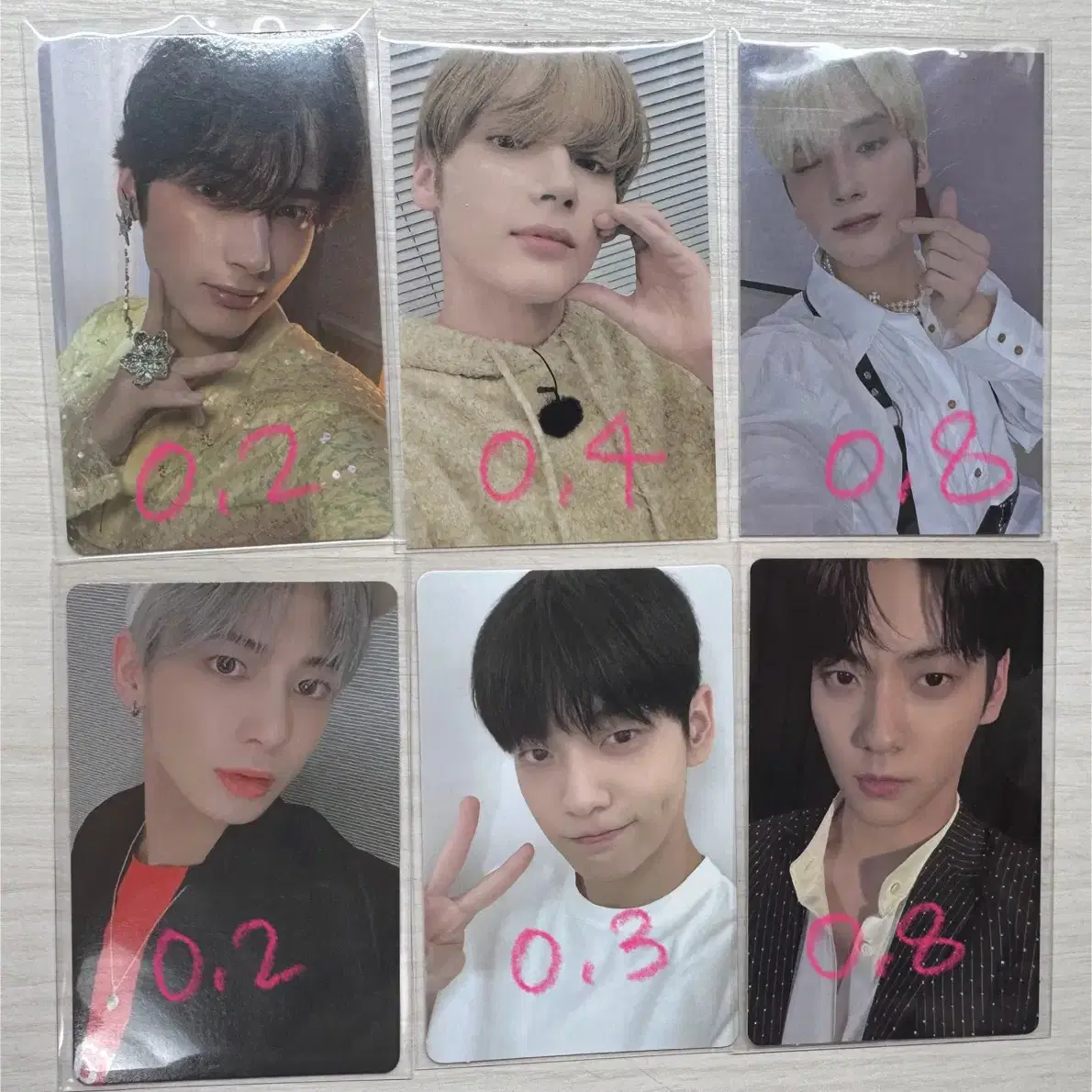 급처)) 투바투 txt 포토카드 포카 판매 연준 수빈 범규 태현 휴닝카이