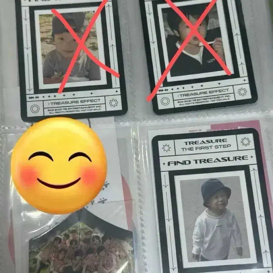 트레저 아기 증사 증명사진 포카 2