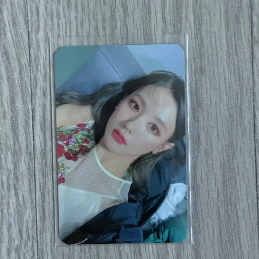 여자아이들 아이들 i burn 화 애플뮤직 조미연 미연 포토카드 포카 1