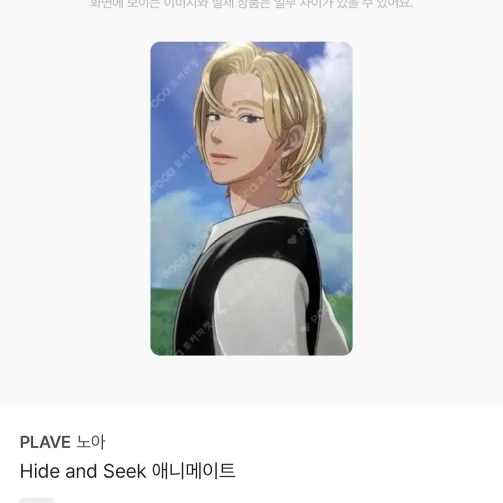 플레이브 노아 하이드 앤 식 hide and seek 애니메이트 포카