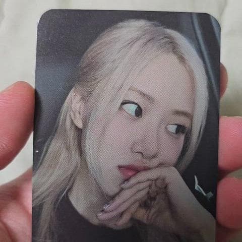 블랙핑크 blackpink 23 콘서트 md 특전 포카 로제 3