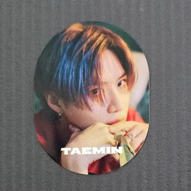 샤이니 태민 아틀란티스 슴글로벌 한정 스티커포카 1
