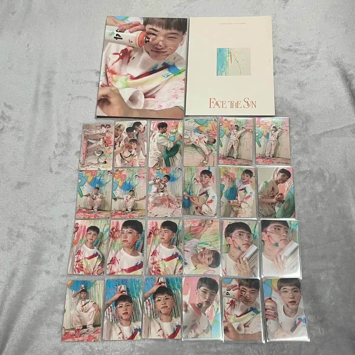 세븐틴 호시 앨범 캐럿반 페더썬 포카 포토카드 1