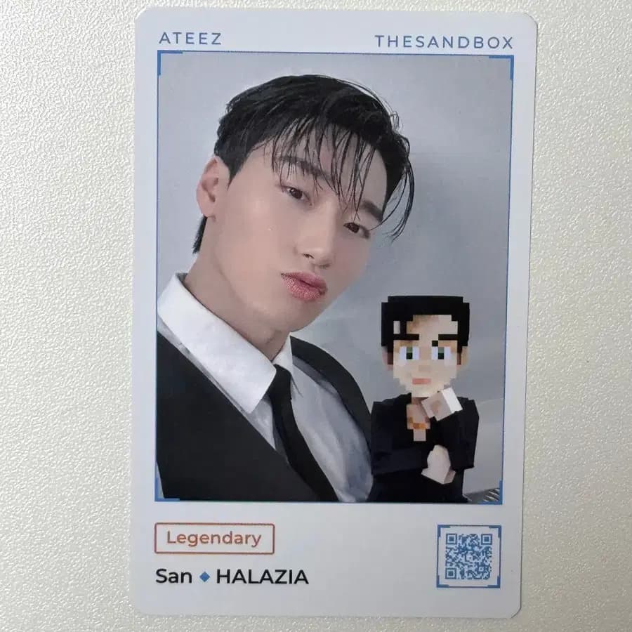 에이티즈 산 포카 포토카드 ateez san poca photocard 1