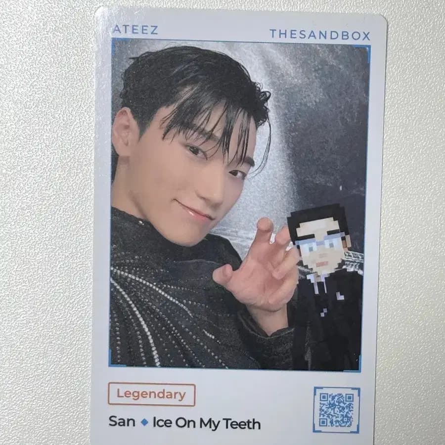 Ateez san poca photocard 에이티즈 산 포토카드 포카 1