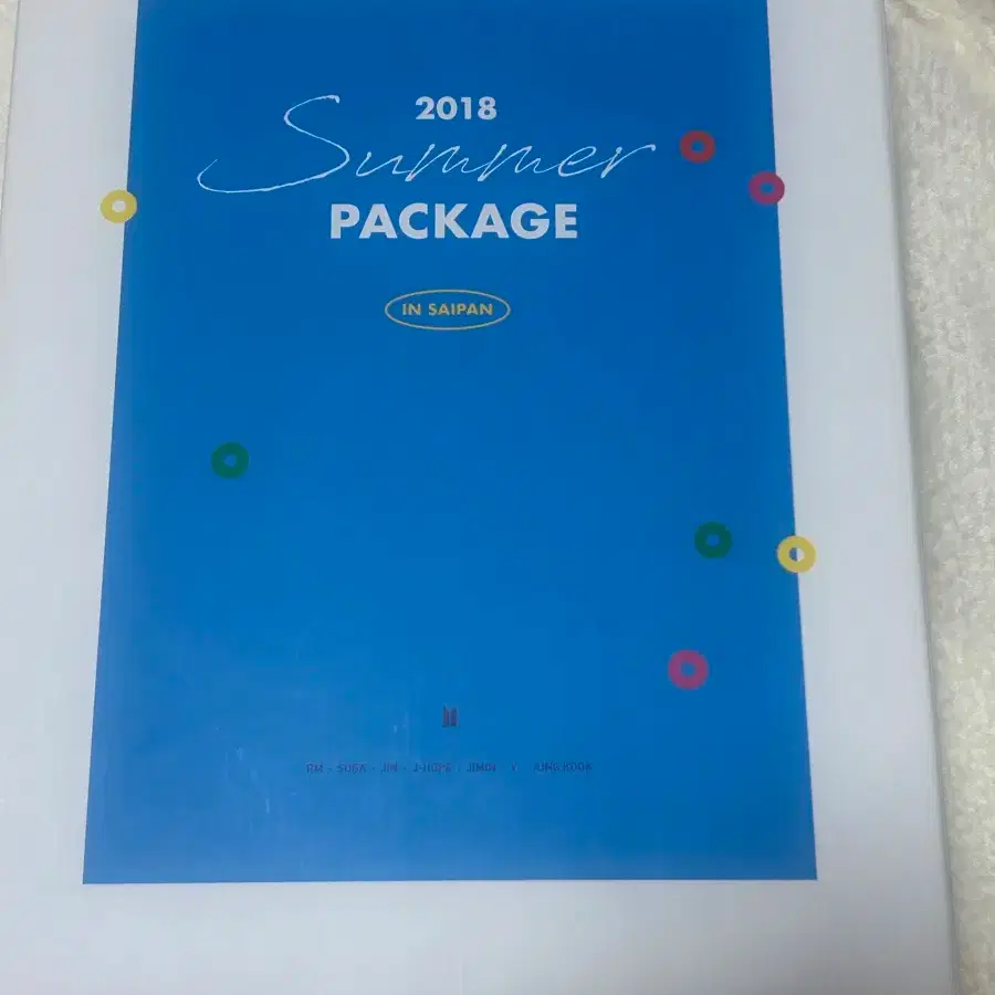 방탄소년단 bts 2018 썸머패키지 썸패 풀박 사이판 앨범 포카 1