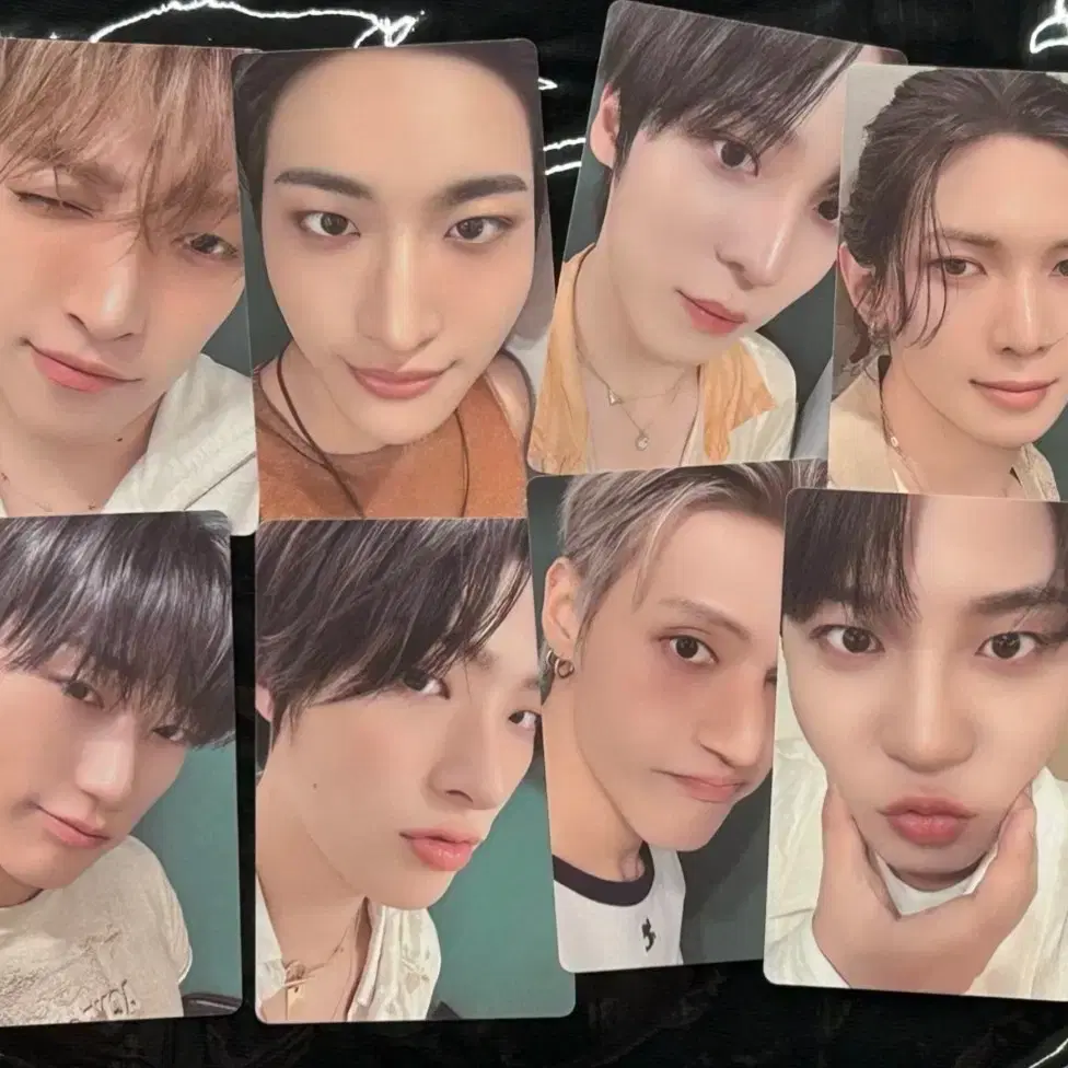 에이티즈 8room 미션 포토카드 8종 ateez mission pc
