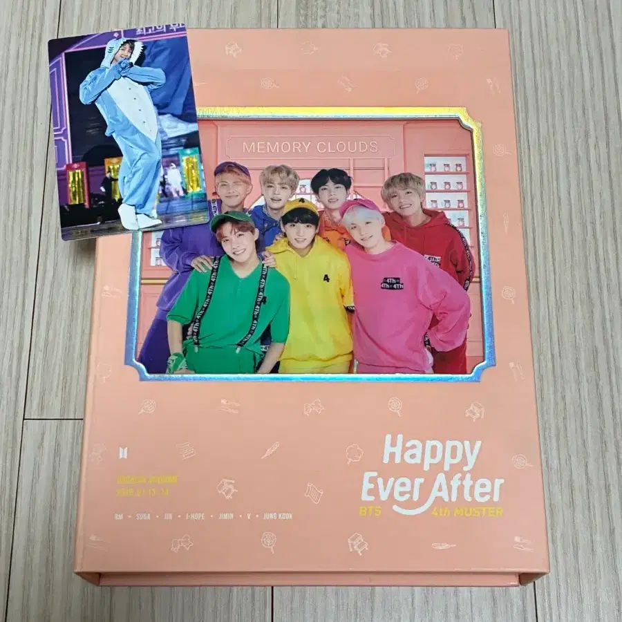 머사터 머스터 4기 디비디(포카 포함) 방탄소년단 bts 머4터 남준 1