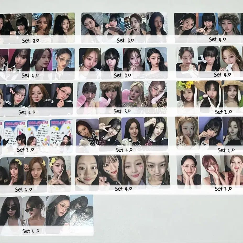 키스오브라이프 키오프 교복 잠옷 초대장 위드뮤 소녀 포카