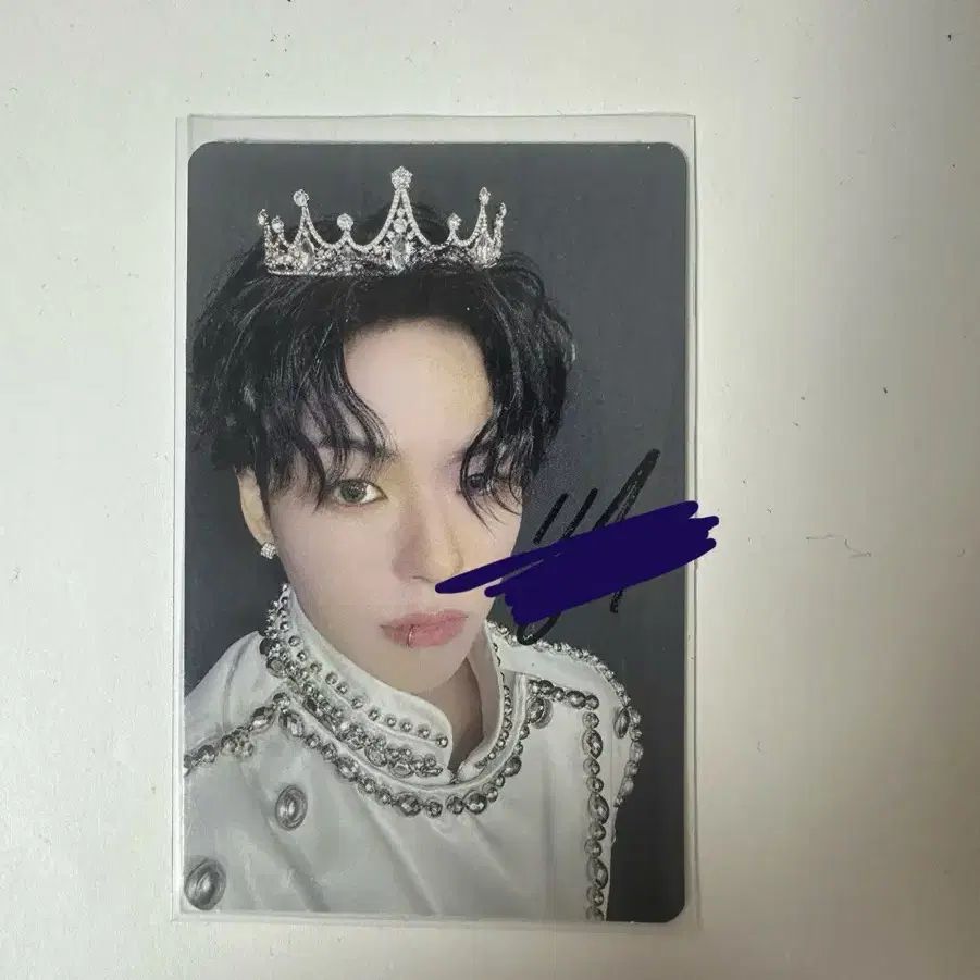 트레저 윤재혁 싸인 포토카드 싸포 양도 1