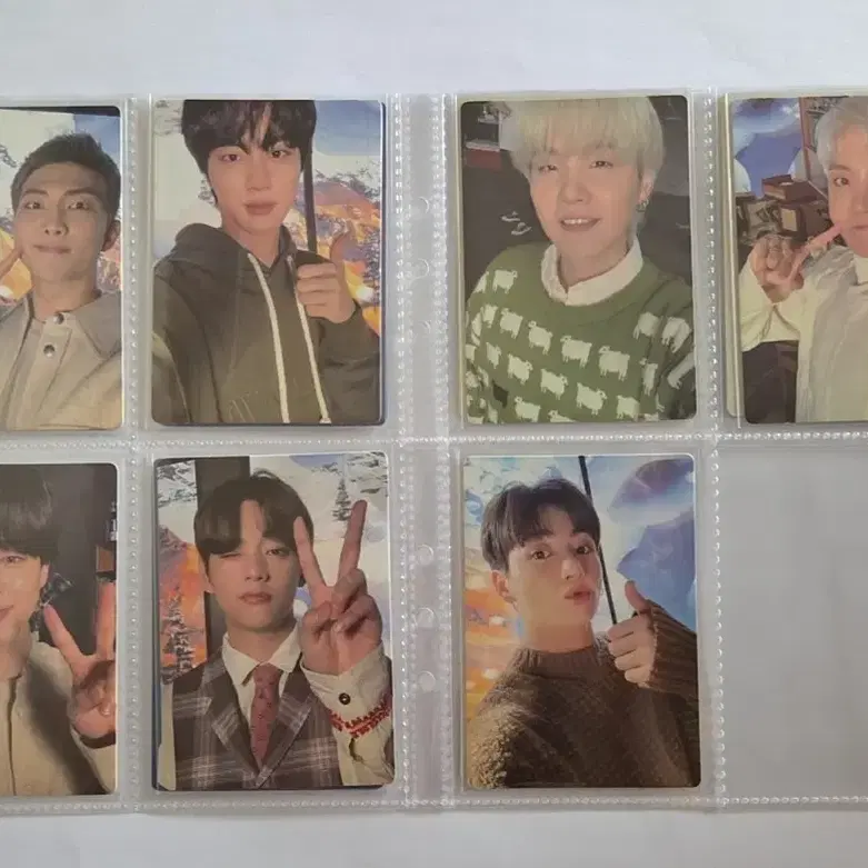 BTS 방탄소년단 홀리데이 미니 포토카드 1